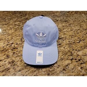 Adidas Womens Hat Baseball Cap StrapBack Adjustable Woman Ladies Blue NWT